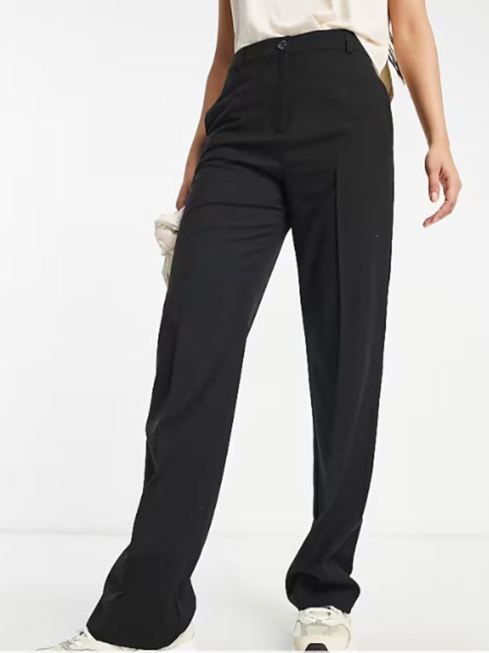 ASOS DESIGN Black trouser pant - 16 Tall - BRAND NEW